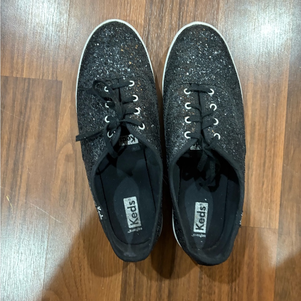 Keds Sparkling Black Sneakers